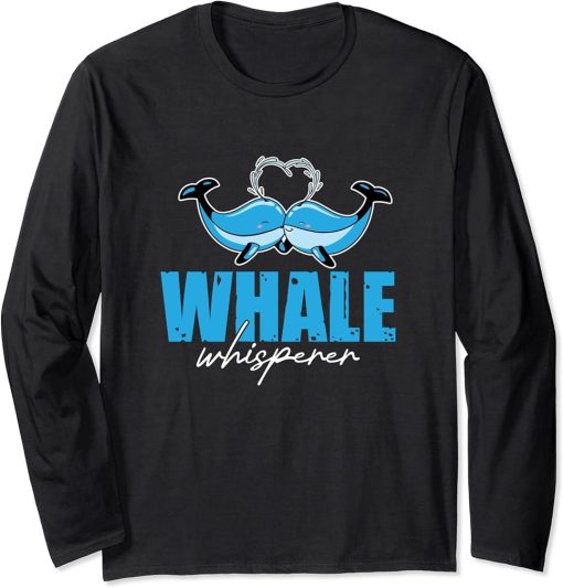 Cetacean Orca Whale Watching Long Sleeve T-Shirt