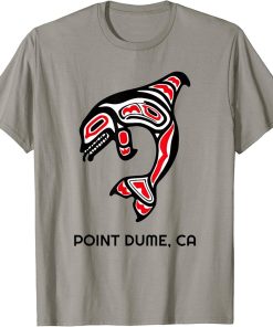 Point Dume, California Native American Orca Killer Whales T-Shirt